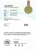 Certificate of Trademark Registration EFIT